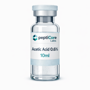 Acetic Acid 0.6% Laboratory Supply - 10ml x 10 vials