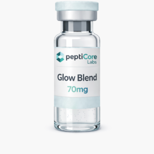 Glow Blend (TB500 + BPC-157 + GHK) Research Blend 70mg vial